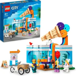 Set de juguetes de construcción LEGO City 60363 Heladería, para niños y niñas a partir de 6 años 2