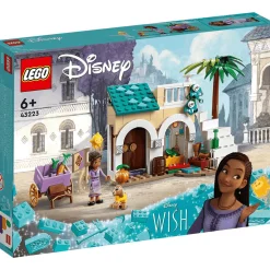 Set de juguetes de construcción LEGO | Disney 43223 Asha en la Ciudad de Rosas 154 piezas