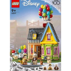 Set de juguetes de construcción LEGO | Disney y Pixar 43217 Casa de “Up” 598 piezas