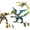 Set de juguetes de construcción LEGO NINJAGO 71796 Dragón Elemental vs. Meca de la Emperatriz 103