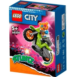 Set de juguetes de construcción LEGO City 60356 Moto Acrobática Oso 10 piezas