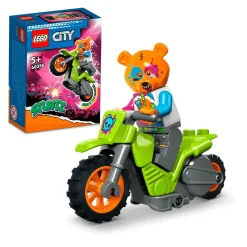 Set de juguetes de construcción LEGO City 60356 Moto Acrobática Oso 10 piezas