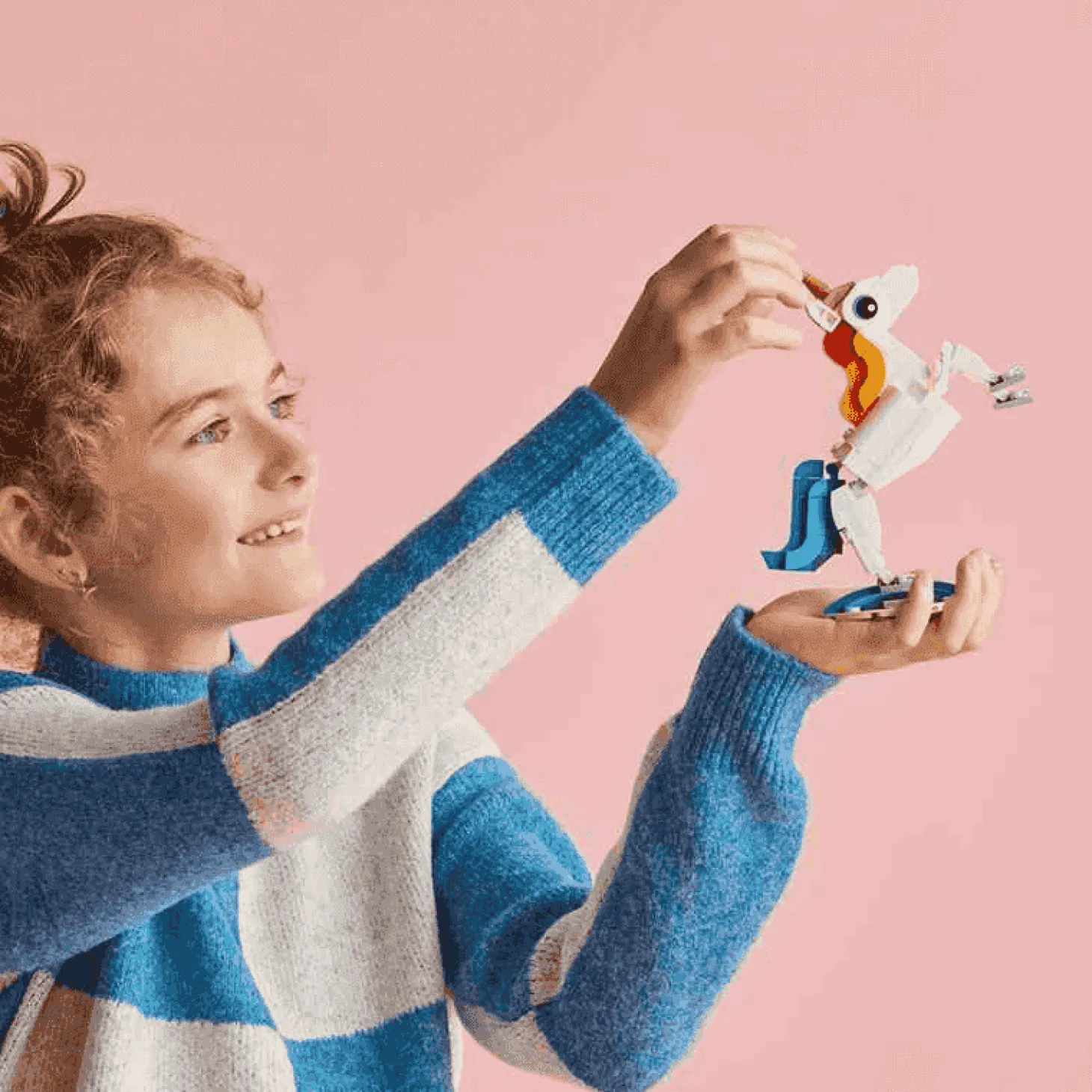 Set de juguetes de construcción LEGO Creator 31140 Unicornio Mágico (145 piezas)