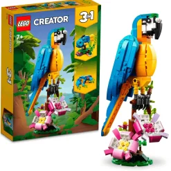 Set de juguetes de construcción LEGO Creator 31136 Loro Exótico 253 piezas