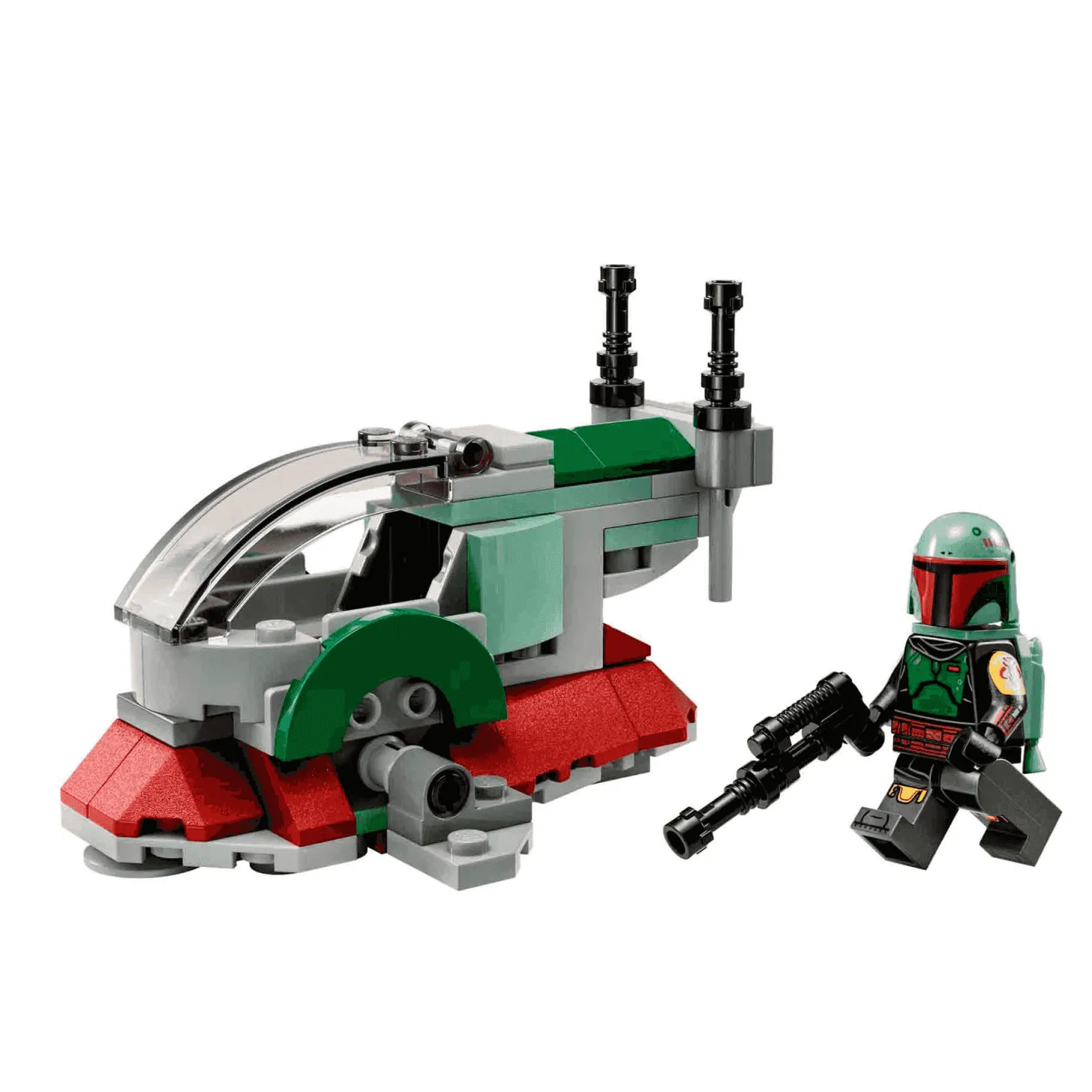 Set de juguetes de construcción LEGO Star Wars 75344 Microfighter Nave Estelar de Boba Fett 85 p