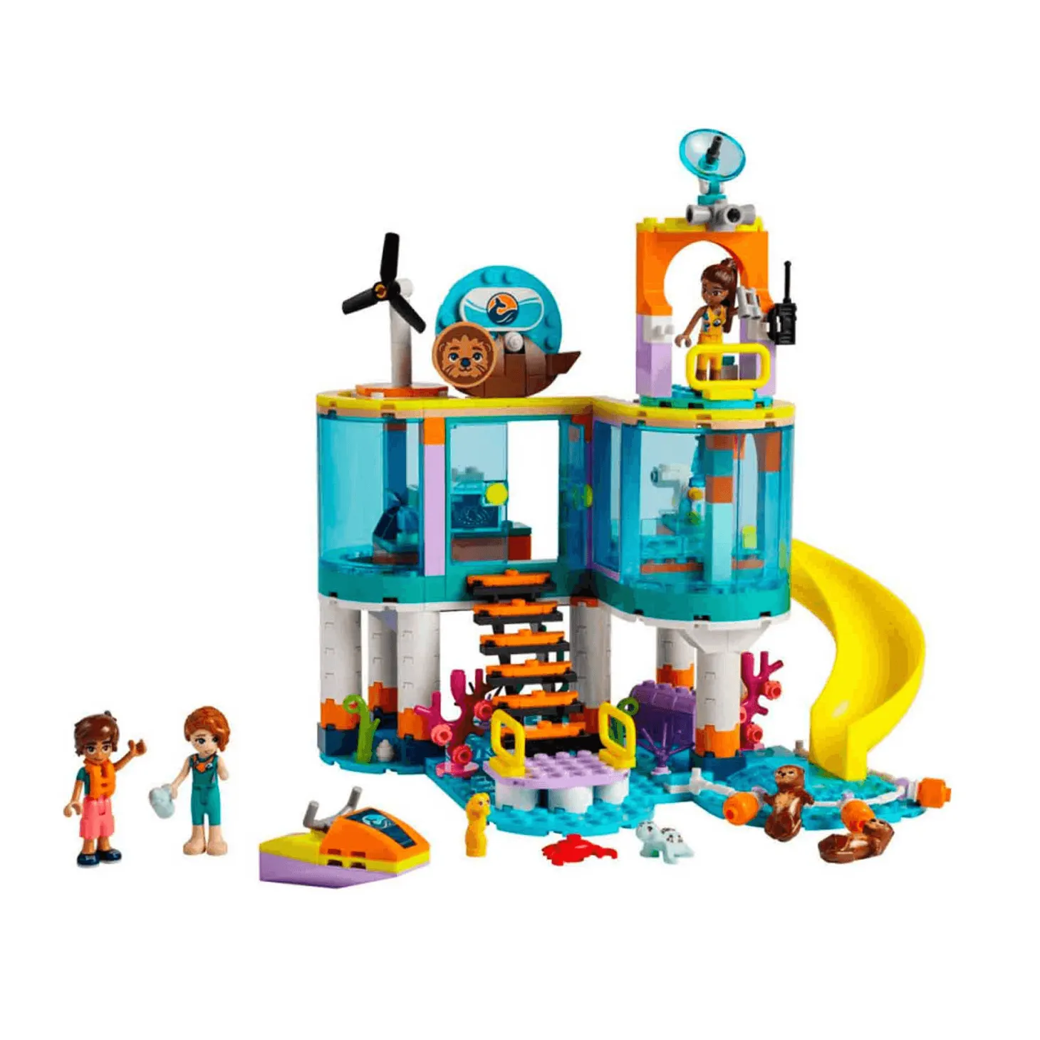 Set de juguetes de construcción LEGO Friends 41736 Centro de Rescate Marítimo 376 piezas
