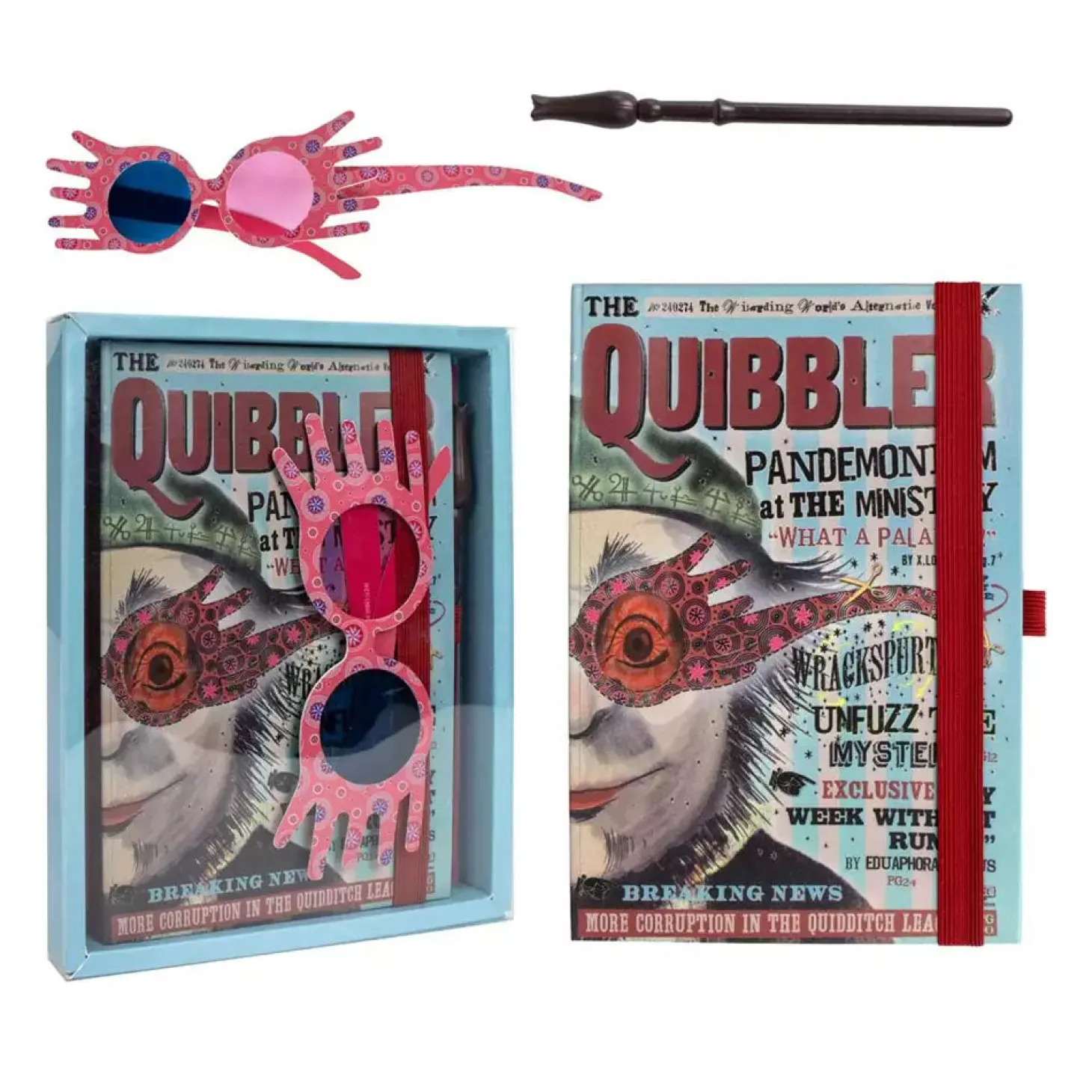 Set de papelería Luna Lovegood Harry Potter