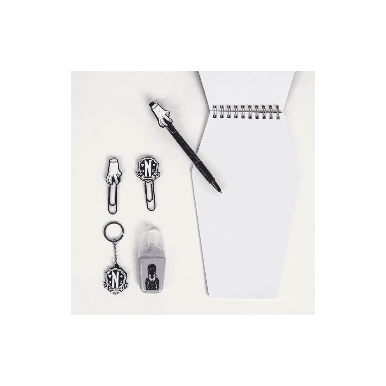 Set de papelería Wednesday