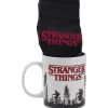 Set de Taza y Calcetines con Logo Stranger Things
