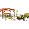 Set Granja 16 piezas – Tractor, establo y animales para juego simbólico (3+)