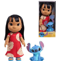Set Muñeca Lilo Articulada 36 cm y Figura Stitch 13 cm – Disney Lilo & Stitch