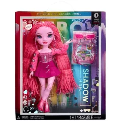 Shadow High Muñeca de moda serie 3 - Pinkie James (Rosa)