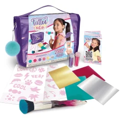 Shinetastic Tattoo & Go Set de Tatuajes Infantiles
