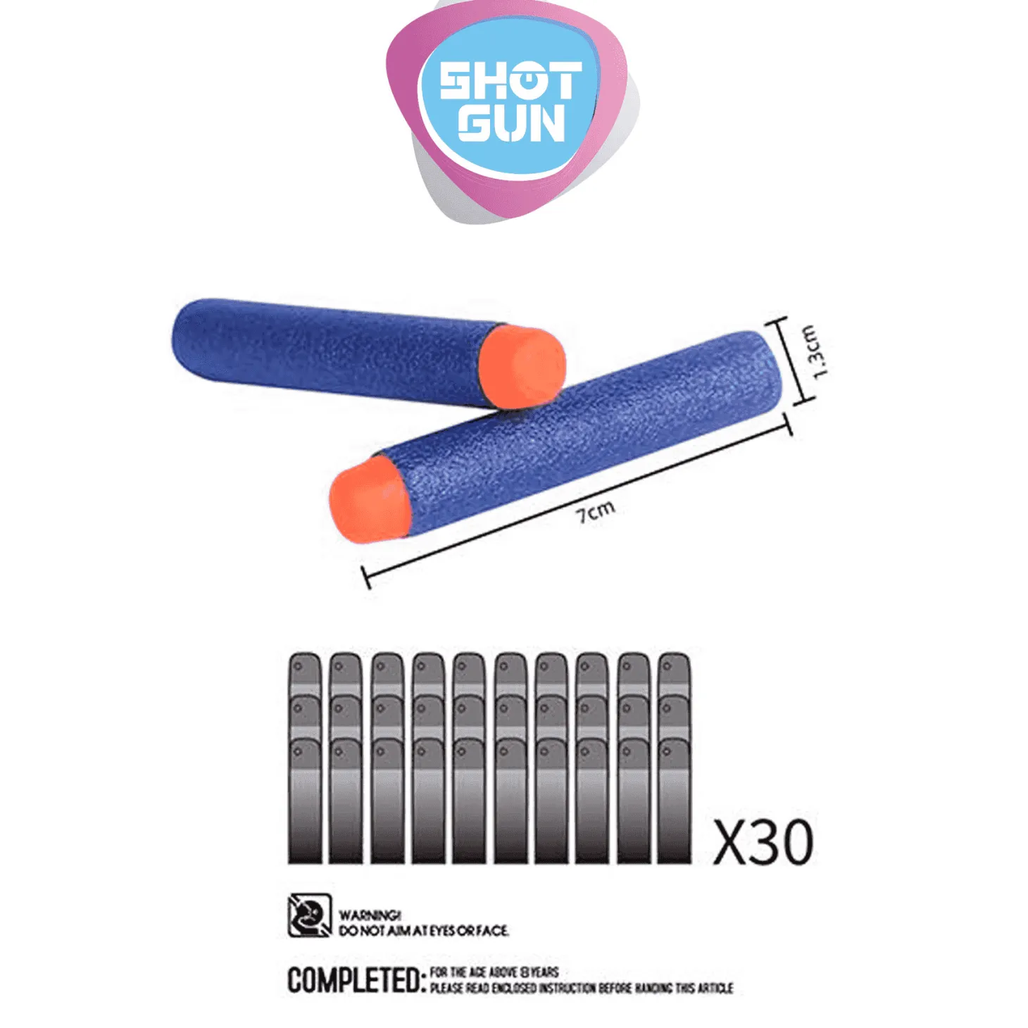 Shot Gun Set 30 Dardos