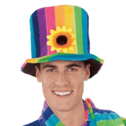 Sombrero Arcoíris color multicolor para disfraz