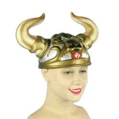 Sombrero Casco Vikingo Cuernos