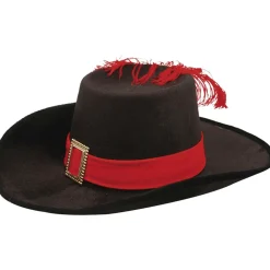 Sombrero Mosquetero Terciopelo Niño