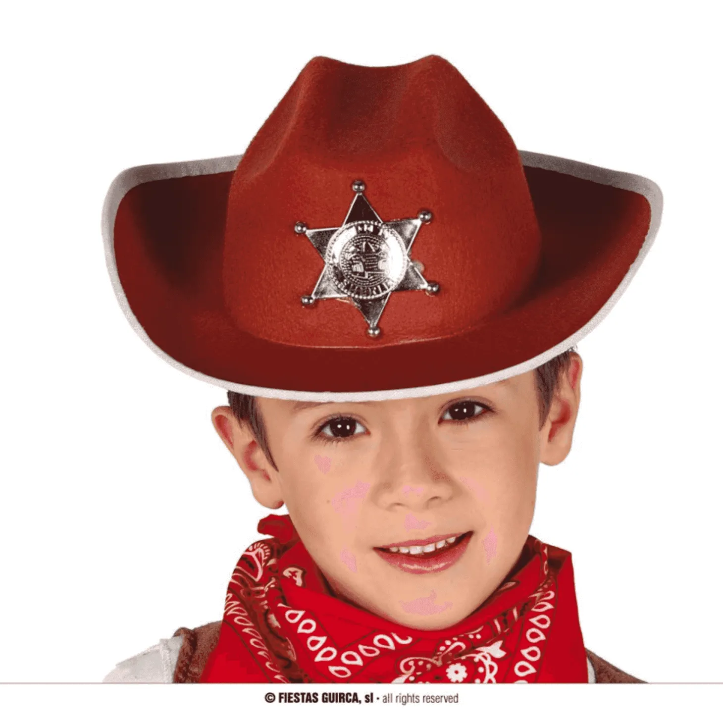 Sombrero Sheriff Infantil Complemento Disfraz