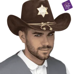 Sombrero Sheriff para disfraz