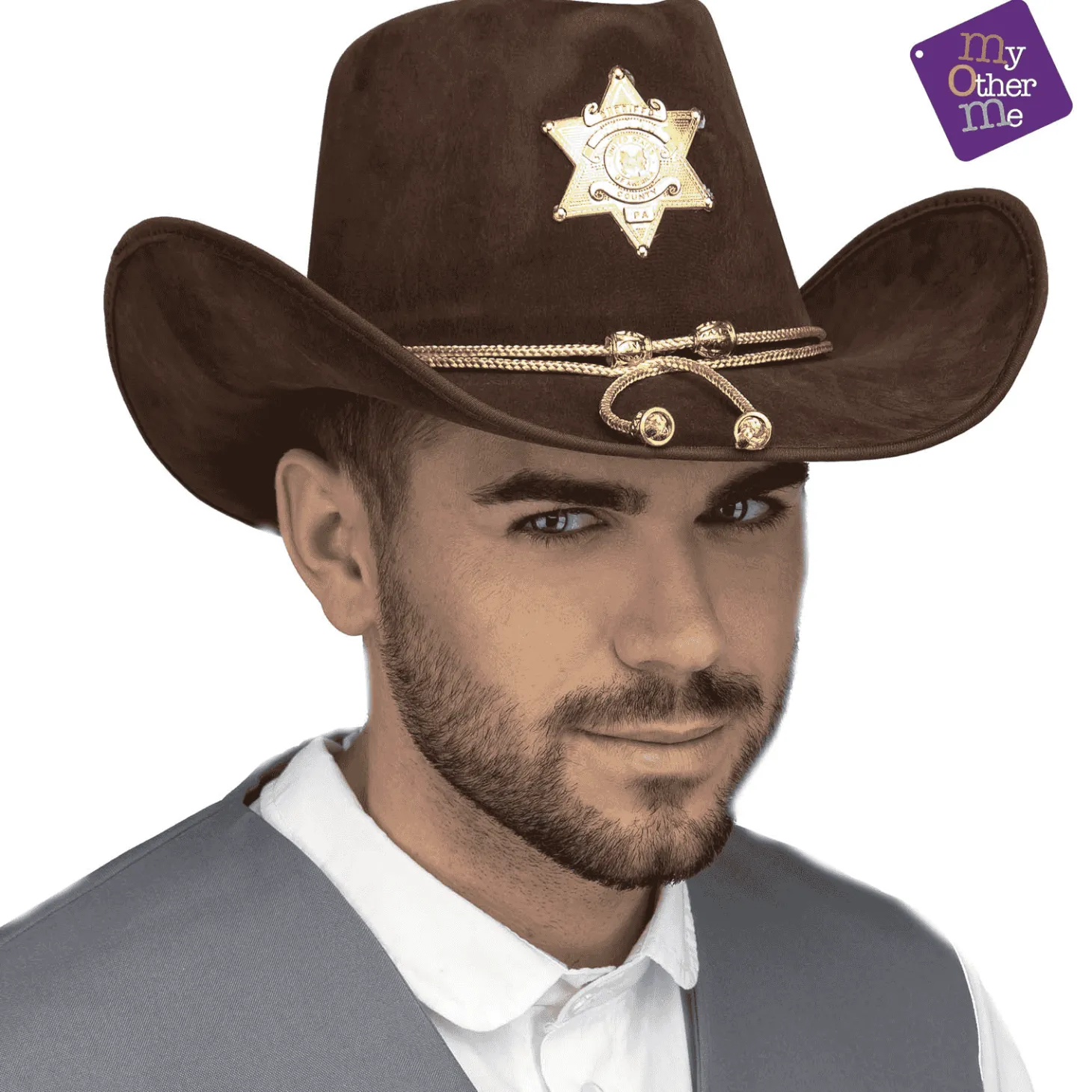 Sombrero Sheriff para disfraz