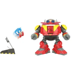 Sonic Playset Batalla Robot Gigante Eggman contra Sonic