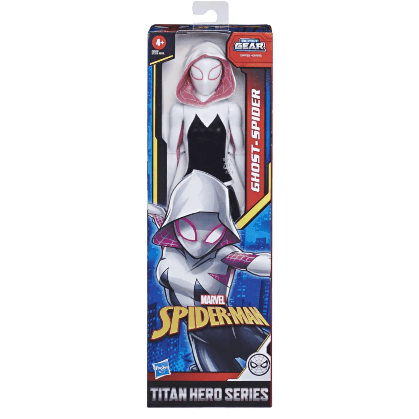 SpiderMan Figura Titan Hero Web Warriors Ghost Girl 30 cm