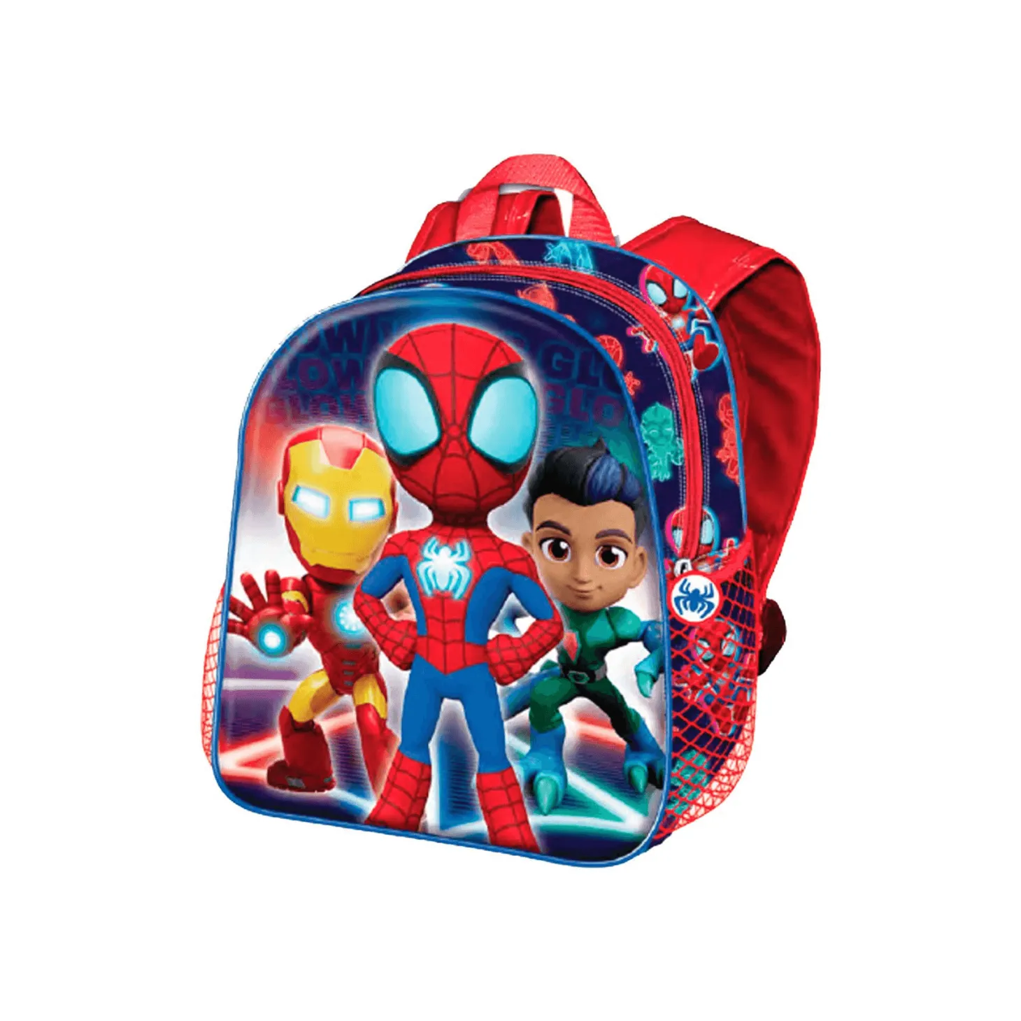 Spiderman Mochilita 3D Glow