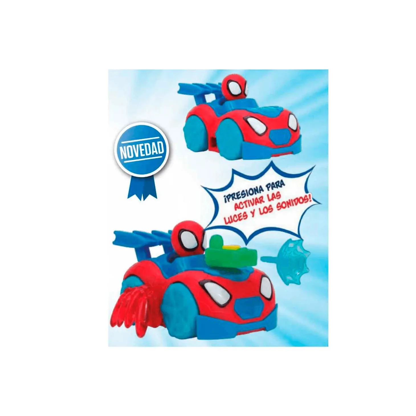 Spydey Vehiculo Light N Go Web Crawler