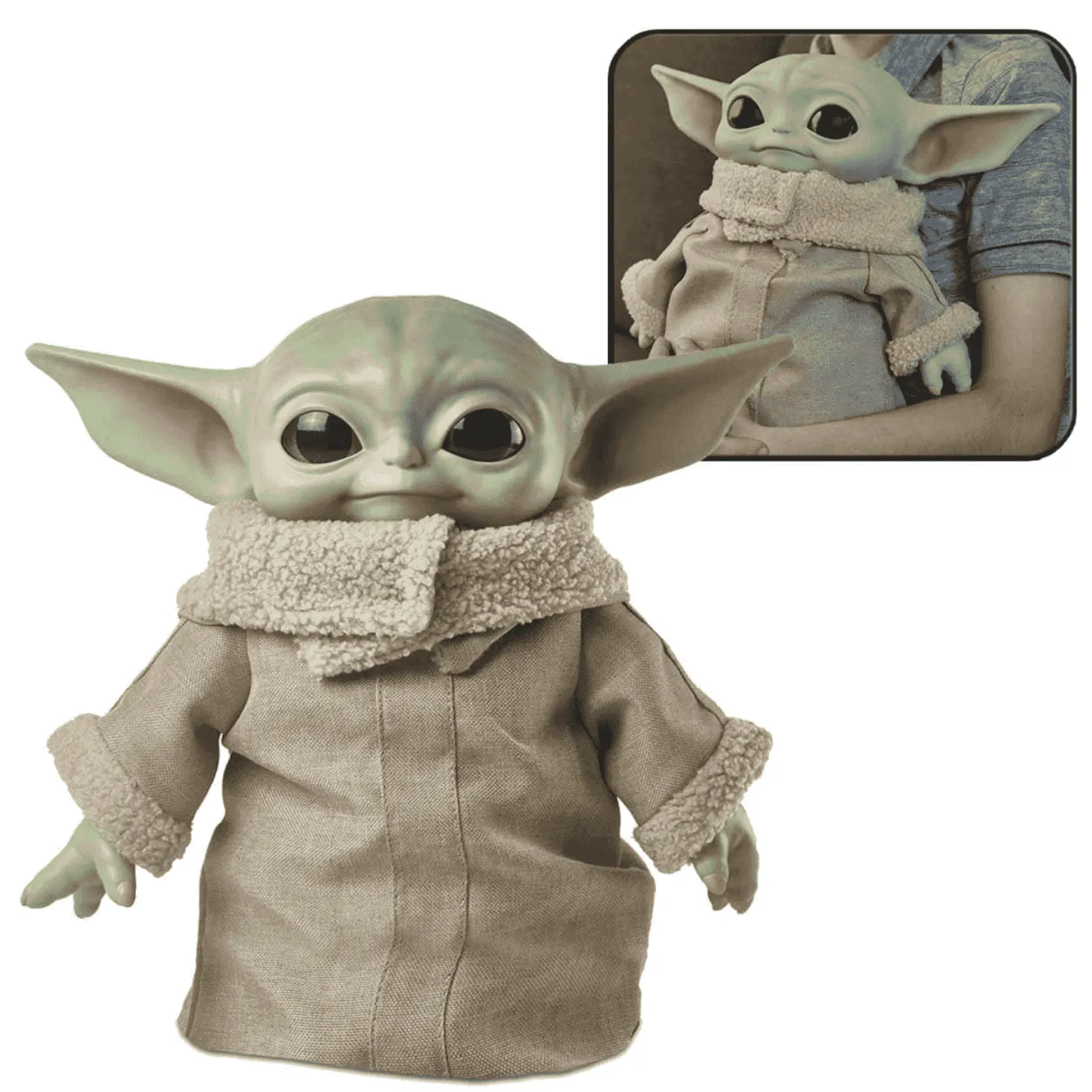 Star Wars The Mandalorian Peluche 28 cm Baby Yoda juguete 3 años