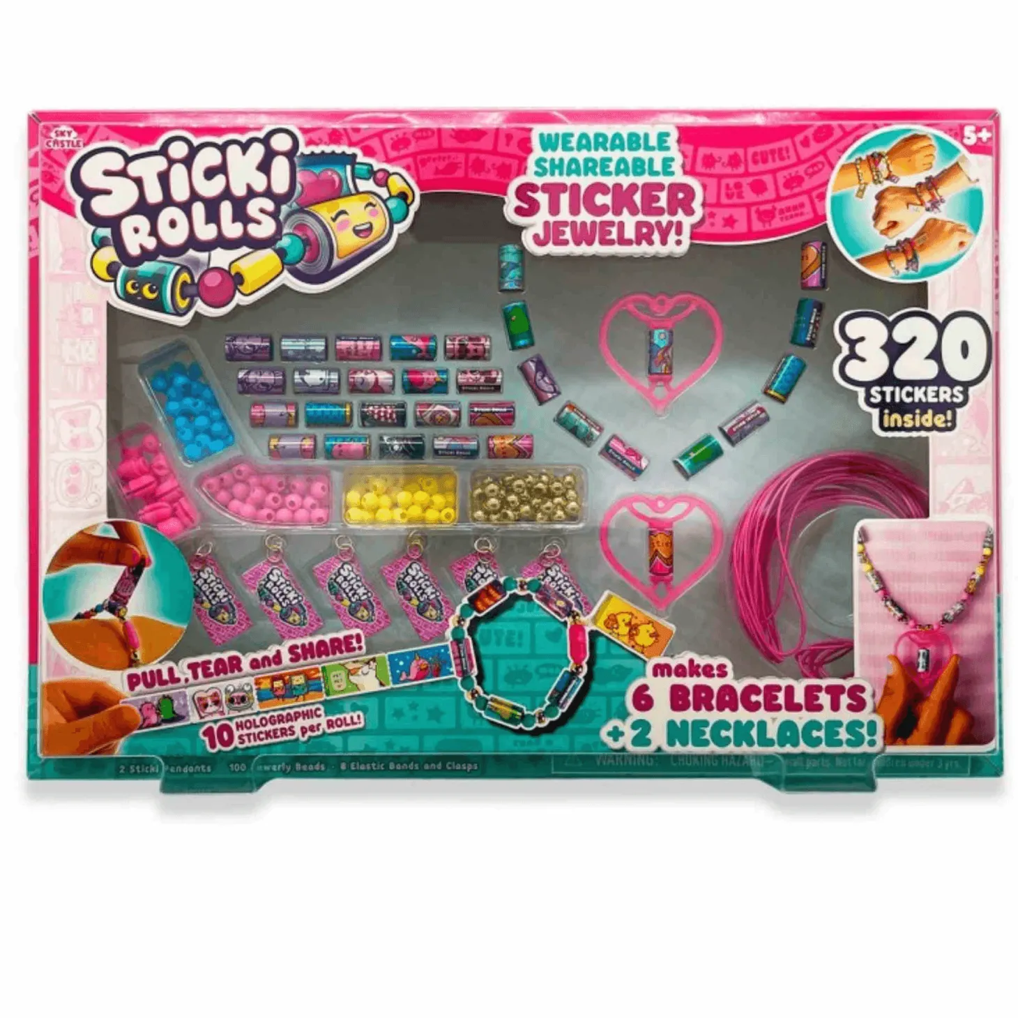 Sticki Rolls Super Set - El set de pulseras con stickers intercambiables