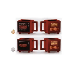 Stranger Things Taza Mágica 3D I Survived Hawkins 500 ml