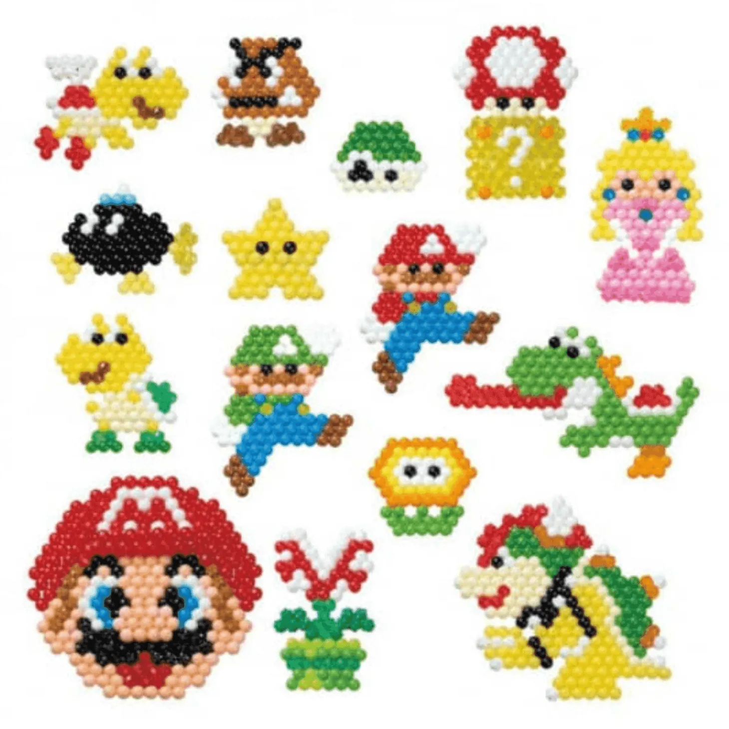 Super Mario Aquabeads Cubo de Creatividad
