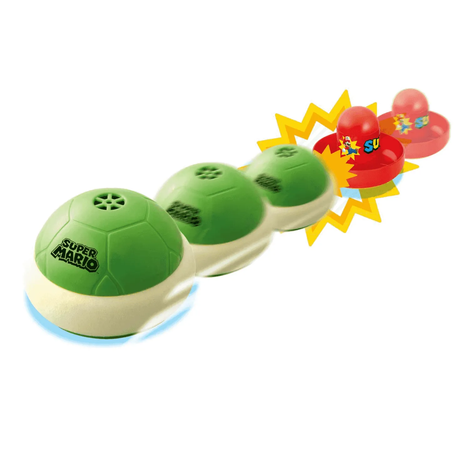 Super Mario Hover Shell Strike Air Hockey