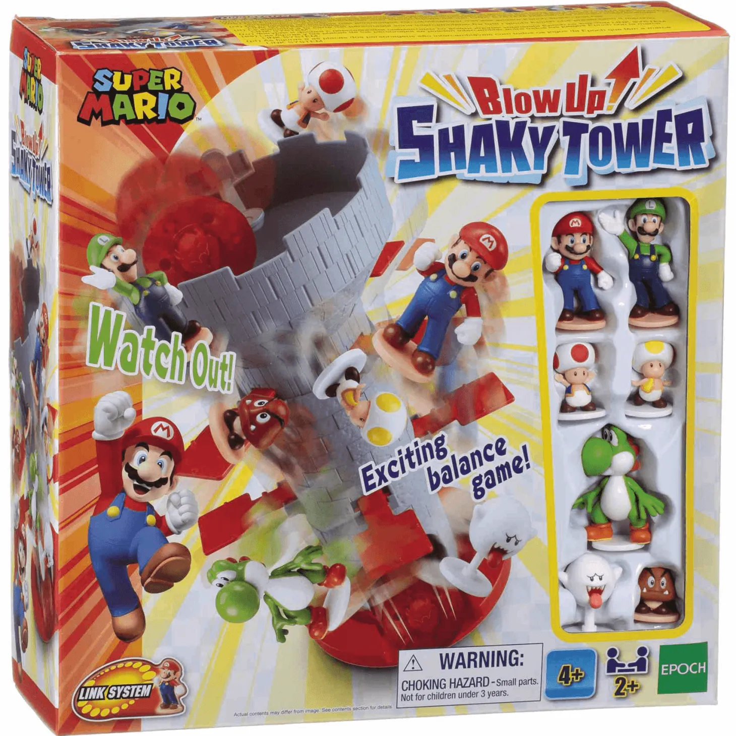 Super Mario Juego Blow Up Shaky Tower