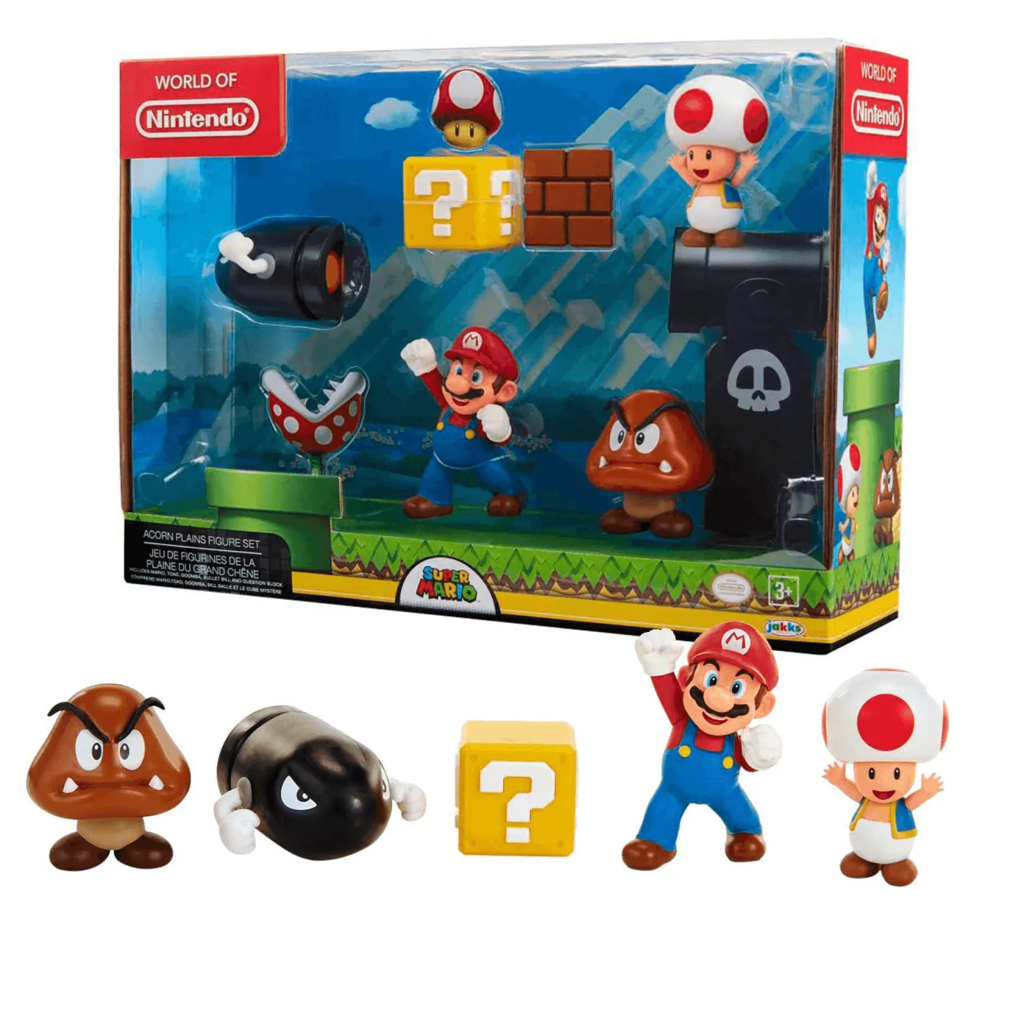 Super Mario Set Diorama Clásico