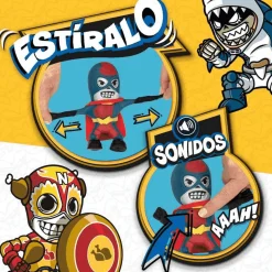 Super Masked Figura Acción Stretchy