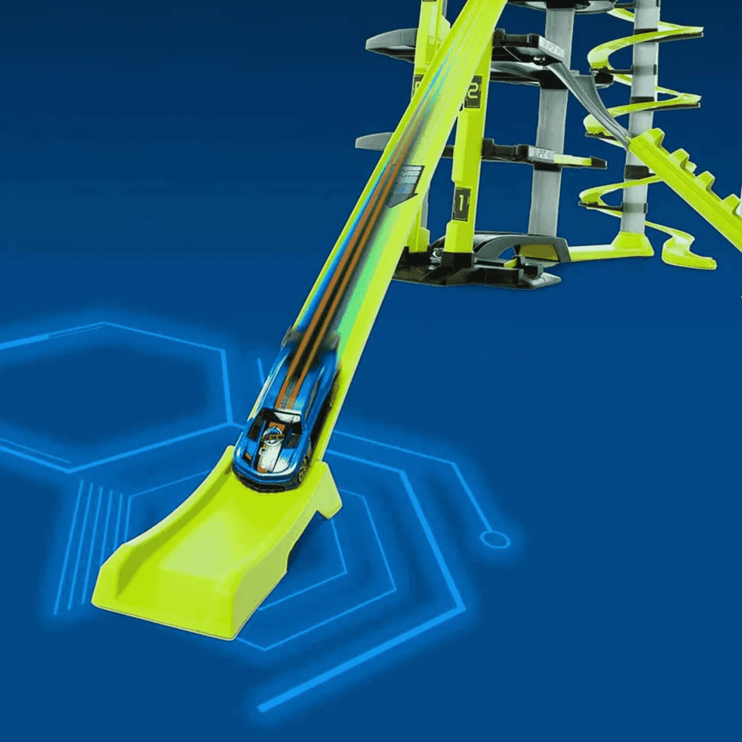 Super mega parking 5 Plantas con Pistas y 5 Coches