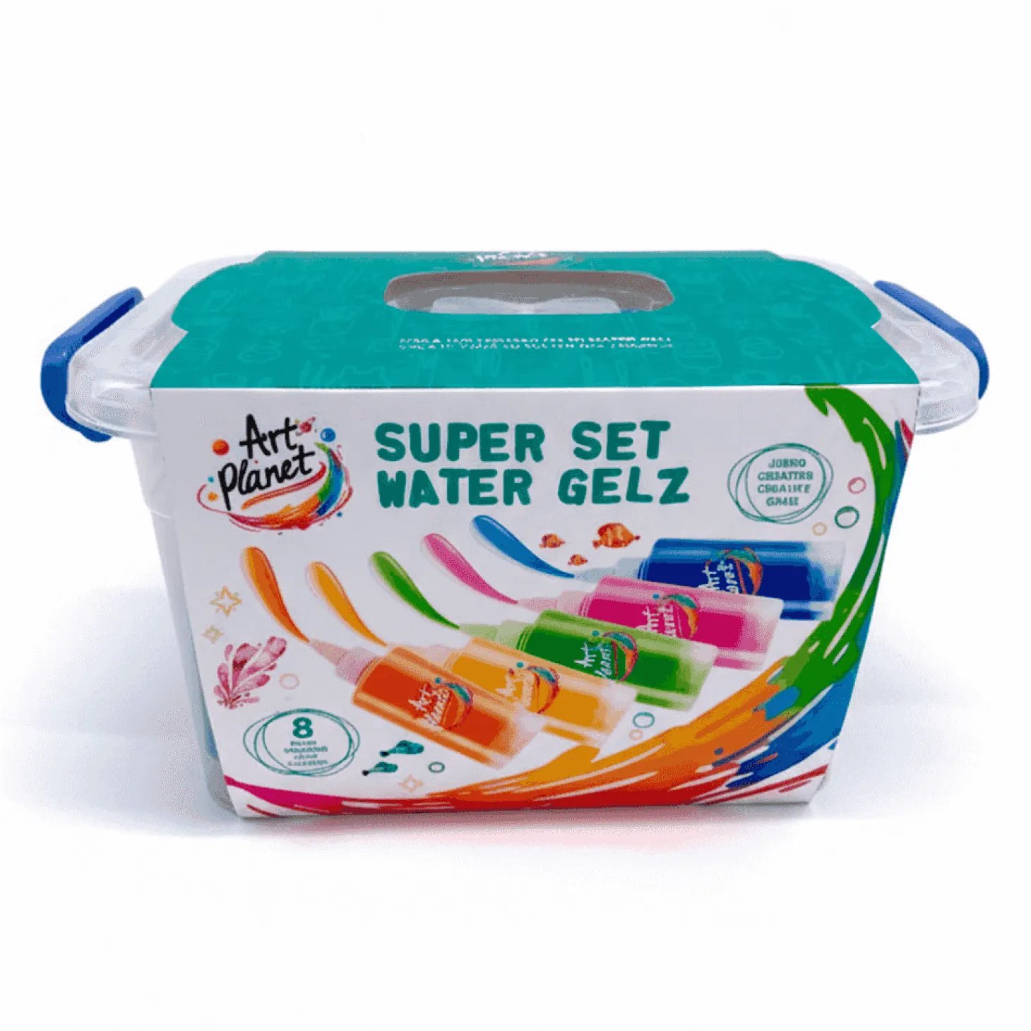 Super Set Water Gelz – Crea figuras 3D de gel mágico (Art Planet)