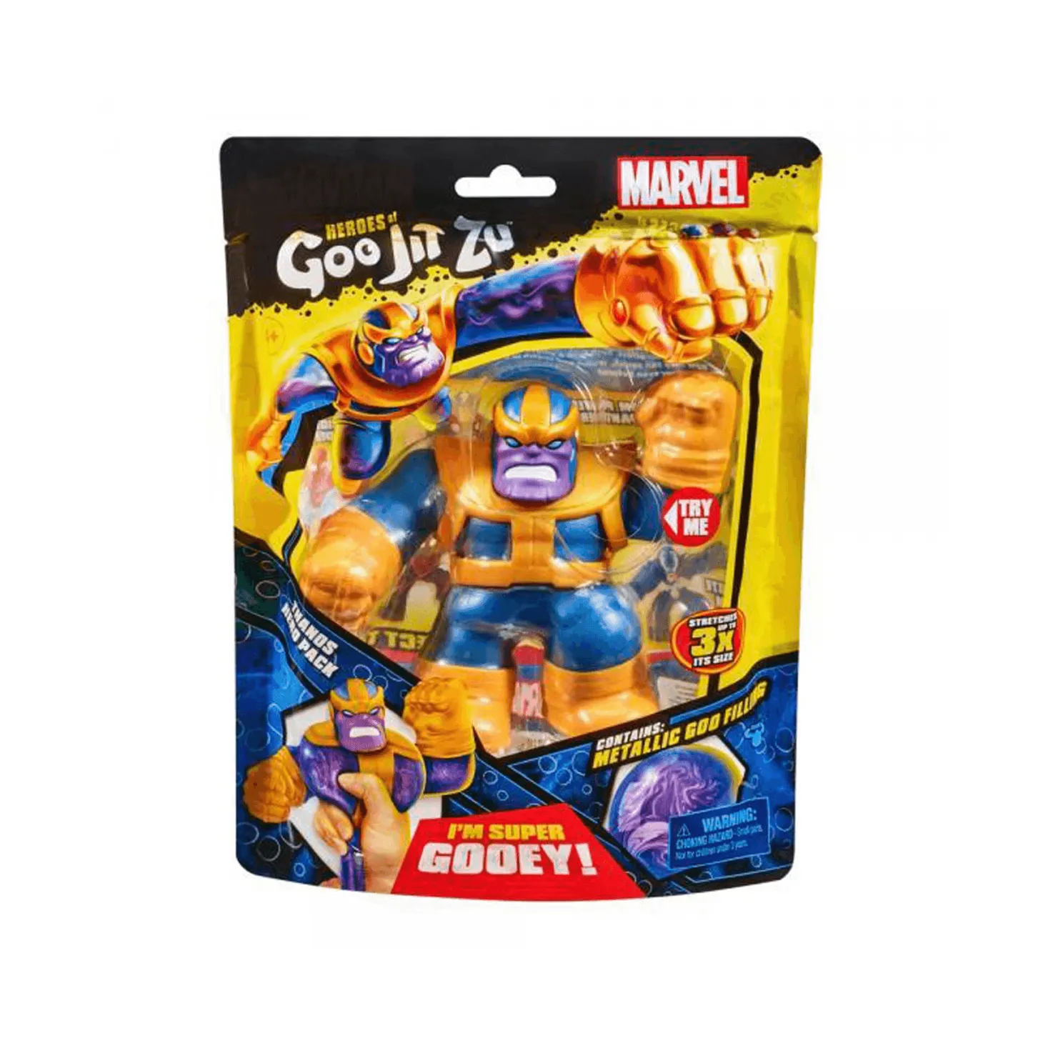 Superheroes Goo Jit Zu Figura Thanos