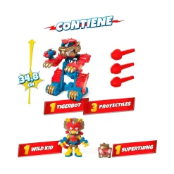 Superthings - Wild TigerBot - Robot Tigre Transformable