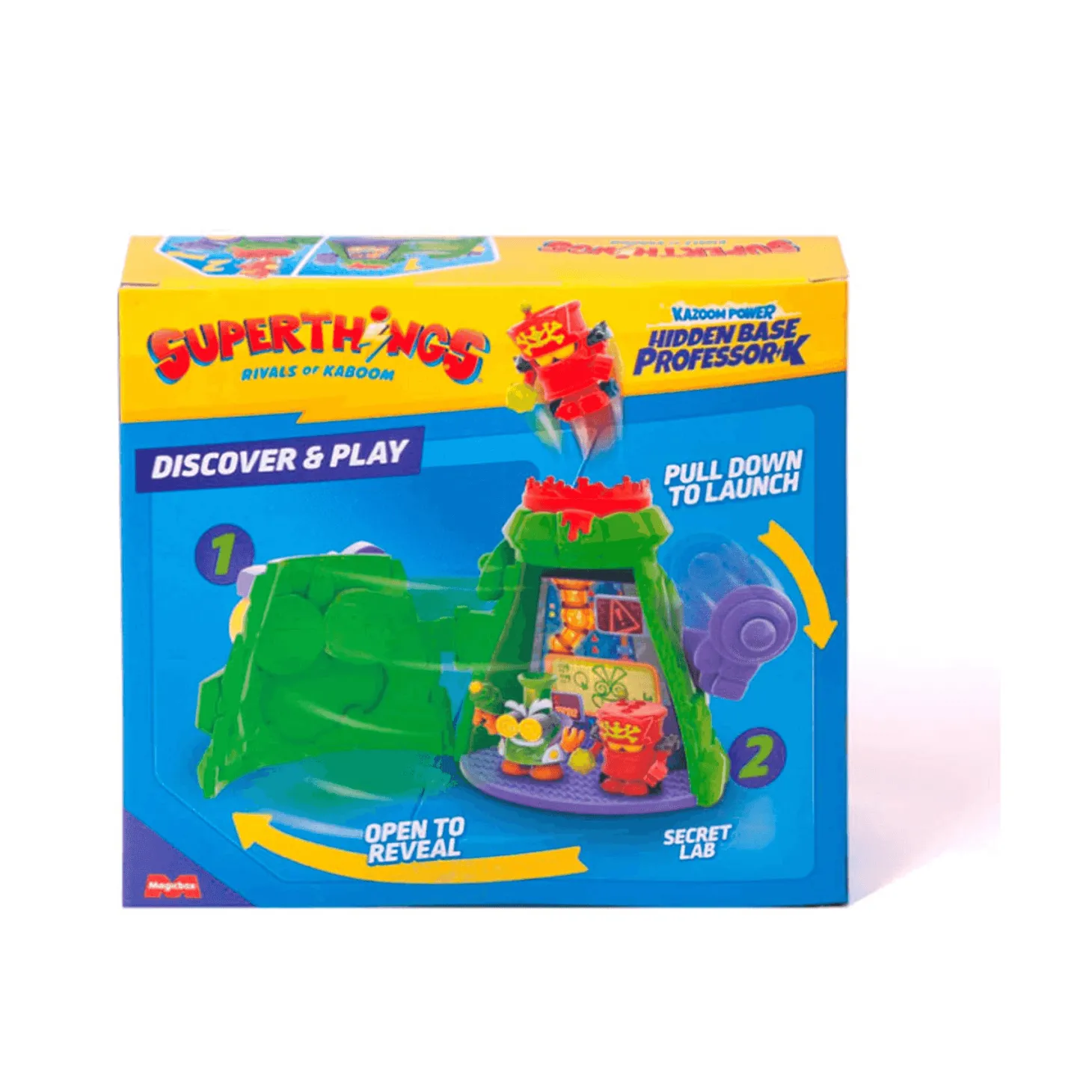 Superthings Kazoom Power Hidden Base Professor K