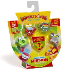 SuperThings Kazoom Power Mission Pack 5 Figuras