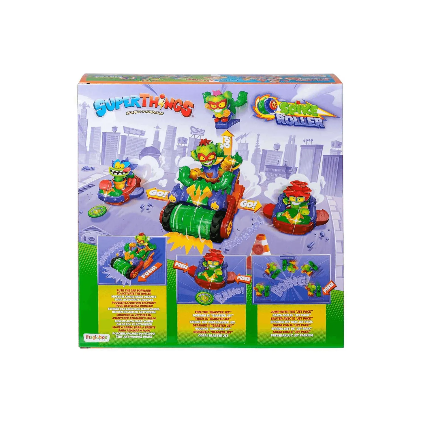 Superthings Serie 8 Kazoom Kids Vehicle Spike Roller Cactus