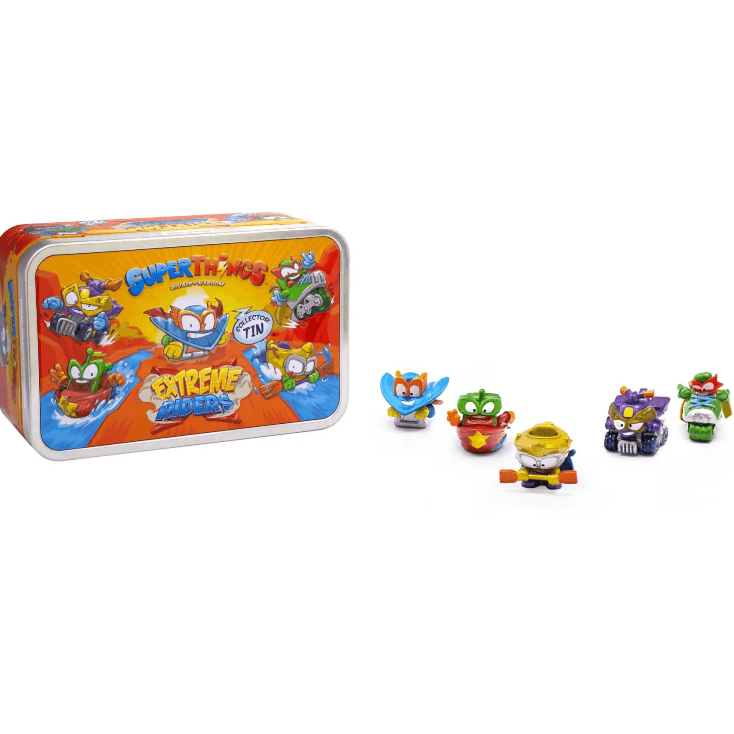 Superthings Serie 10 Rescue Force Tin Extreme Riders Diferentes Modelos