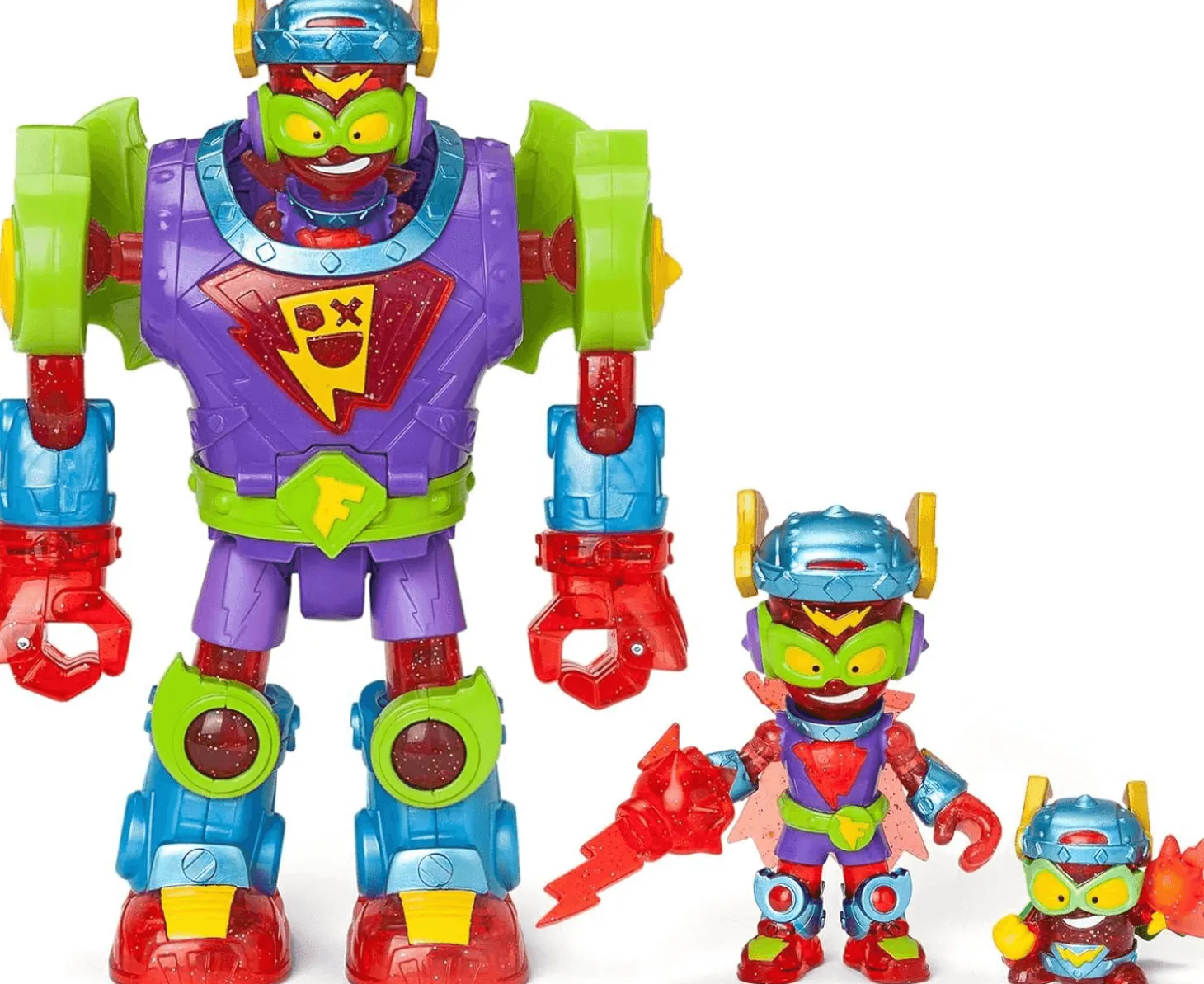 SuperThings Superbot Fury Storm | Robot Articulado con Figura Exclusiva | Desde 3 Años