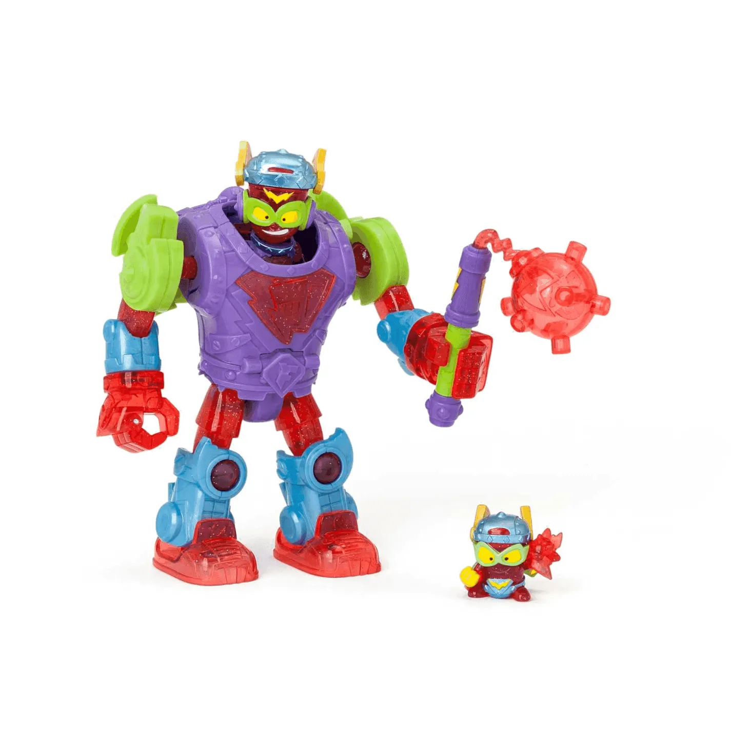 SuperThings Superbot Fury Storm | Robot Articulado con Figura Exclusiva | Desde 3 Años