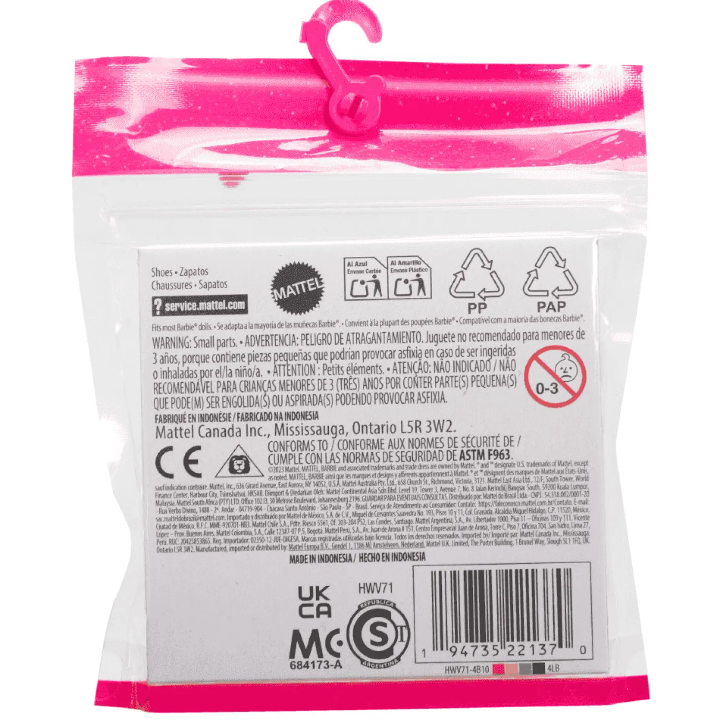 Surtido de accesorios de Barbie - Juguete de Barbie