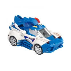 Switch & Go Dino Patrulla Tericinosaurio Coche de Policía