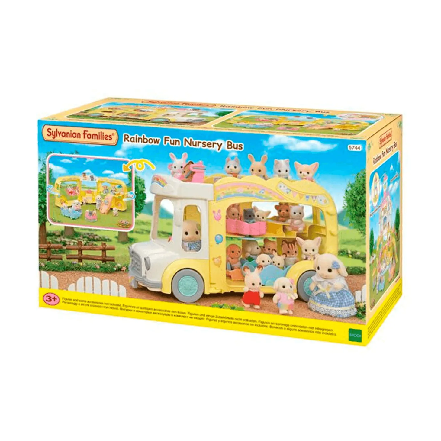Sylvanian Families Autobús Arcoiris de la Guardería