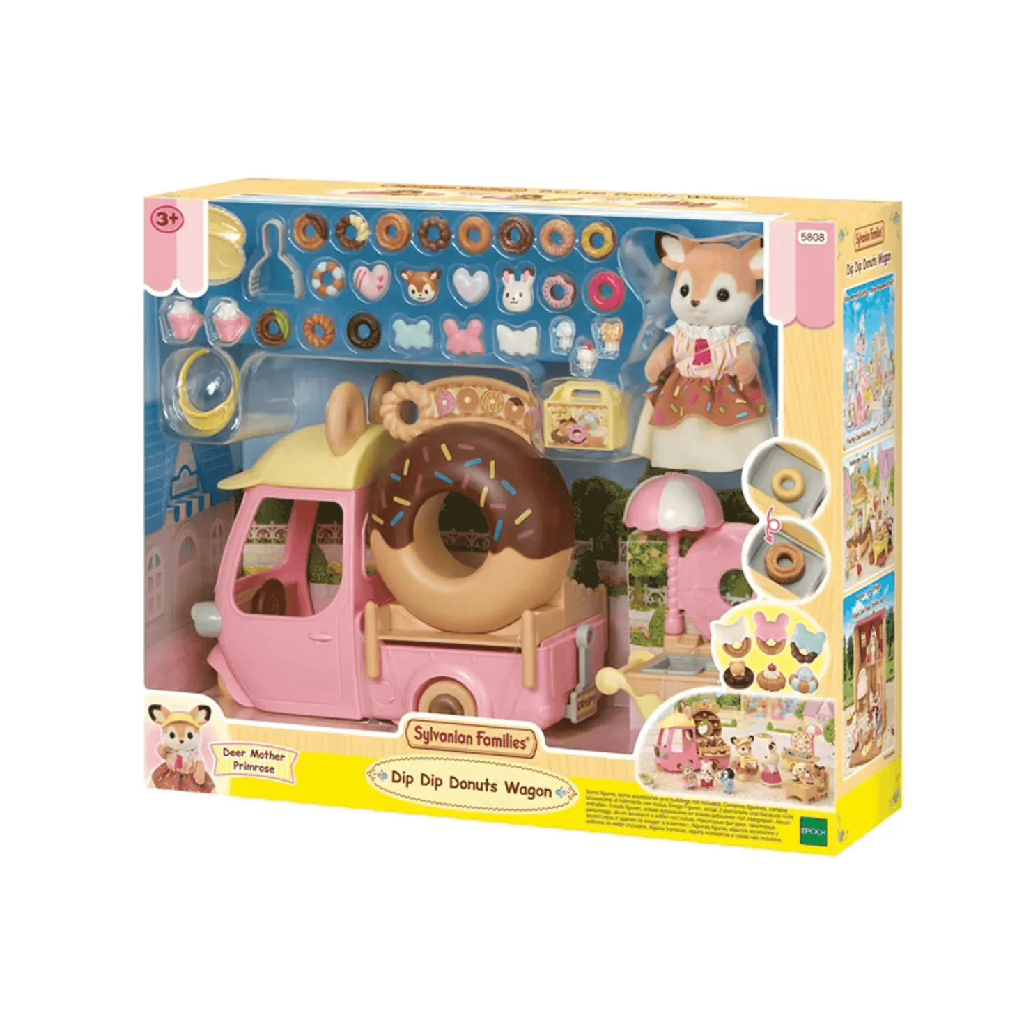 Sylvanian Families Carrito de Donuts – Dulce Diversión Asegurada